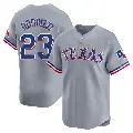Men's No.23 Jake Odorizzi Texas Rangers Gray Limited Away Jersey
