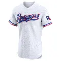 Men's No.52 Walter Pennington Texas Rangers White Elite Home Jersey