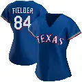 Women's No.84 Prince Fielder Texas Rangers Royal Authentic Alternate Jersey