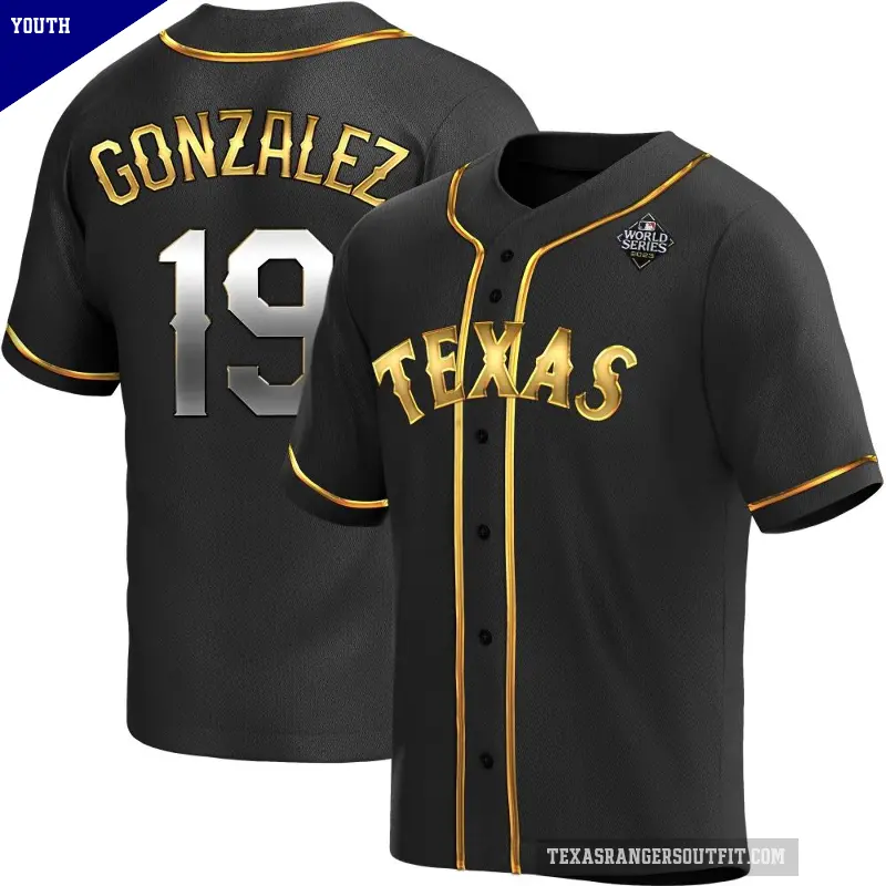 Juan Gonzalez Jersey, Juan Gonzalez Limited, Elite, Replica