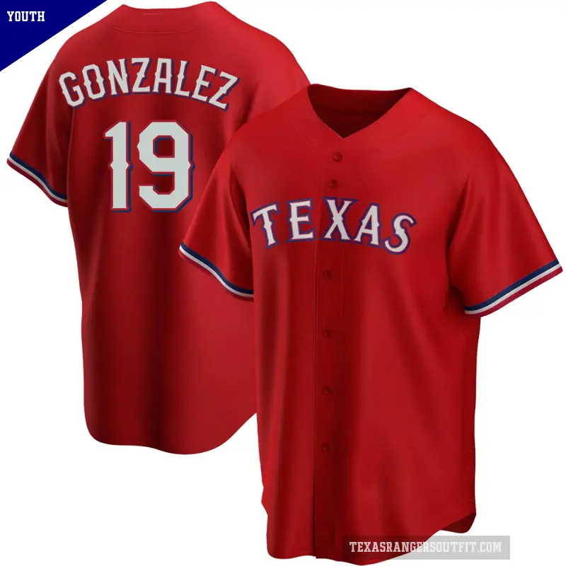 Juan Gonzalez Jersey, Juan Gonzalez Limited, Elite, Replica