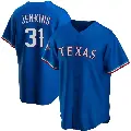 Youth No.31 Ferguson Jenkins Texas Rangers Royal Replica Alternate 2023 World Series Champions Jersey