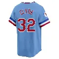 Youth No.32 David Clyde Texas Rangers Light Blue Limited Cooperstown Collection Jersey