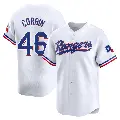 Youth No.46 Patrick Corbin Texas Rangers White Limited Home Jersey