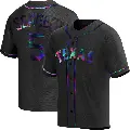 Youth No.5 Corey Seager Texas Rangers Black Replica Holographic Alternate Jersey