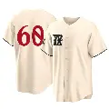 Youth No.60 Cole Winn Texas Rangers Cream Replica 2023 City Connect Jersey